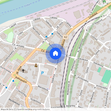 Čsl. armády 1237, Děčín