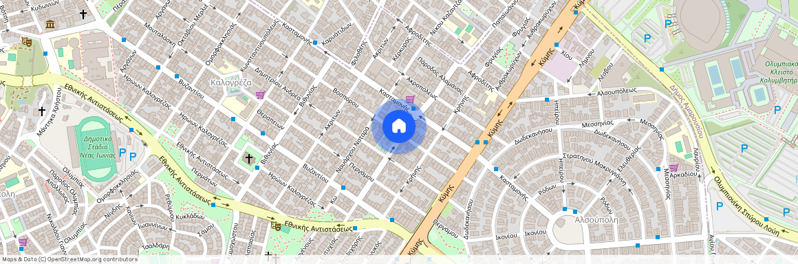 Βοσπόρου, 115 142 35 Νέα Ιωνία, Άνω Καλογρέζα (Νέα Ιωνία)