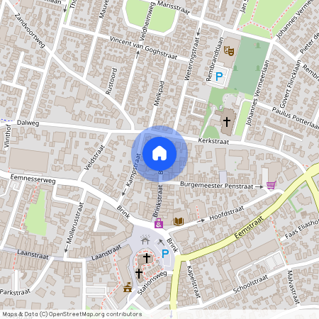 Centrum, 3741 AM, Brinkstraat, Baarn