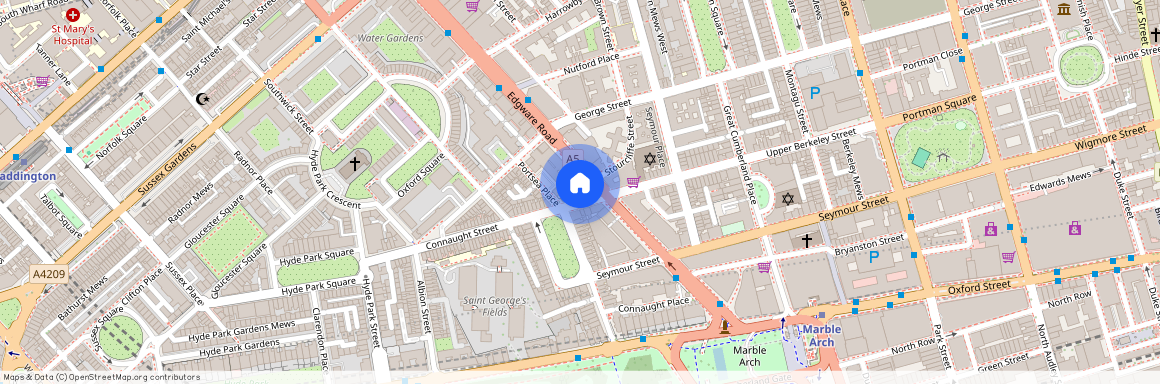 Connaught Place, London, W2