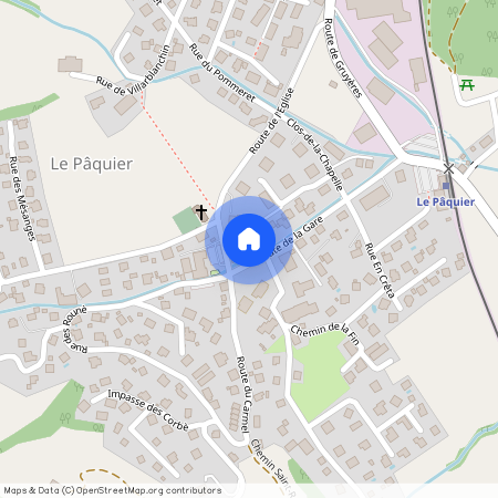 Rue de la Gare 1, Le Pâquier-Montbarry