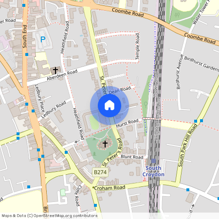 St. Peters Road, Croydon, London, CR0