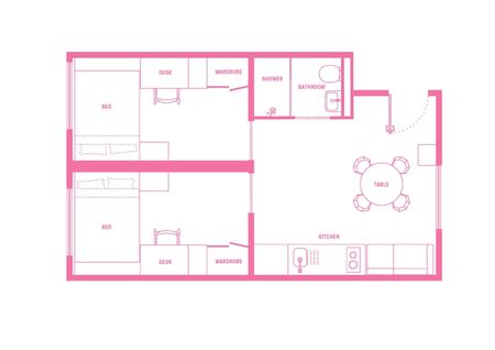 2 Bedroom Shared Bathroom, Double Bed, Views - Photo 2