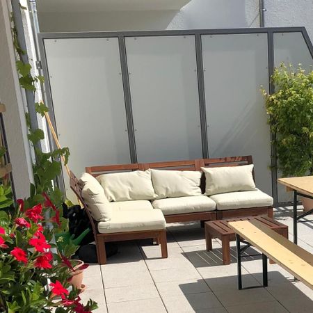 Suche Nachmieter für 2 Zimmerwohnung mit Terrasse (UNMÖBLIERT) - Photo 2