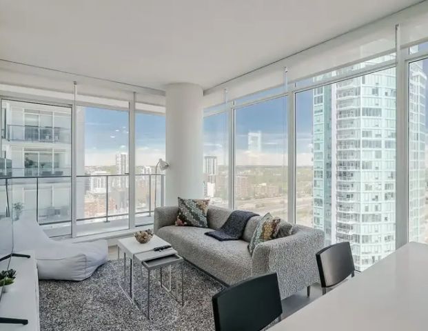 Stunning 2 bedroom, 2 bath condo - Fully furnished! Don't miss out. | 2104 - 1188 3 Street Southeast, Calgary - Photo 1