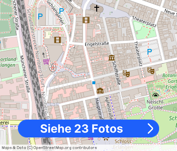 Vintage Loft im Zentrum of Erlangen, edel vollmöbliert mit komplett... - Foto 1