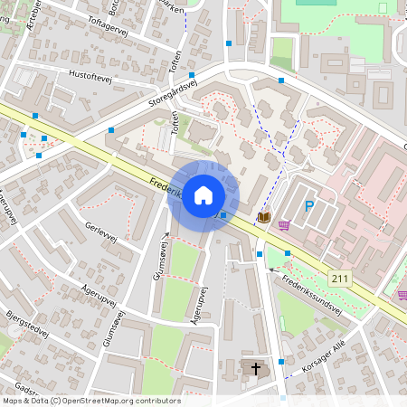 2700 Brønshøj, Frederikssundsvej