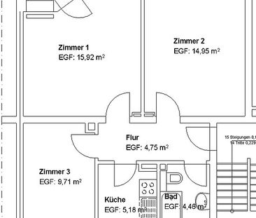 3 ZKB mit Balkon in Oberzwehren! - Photo 2