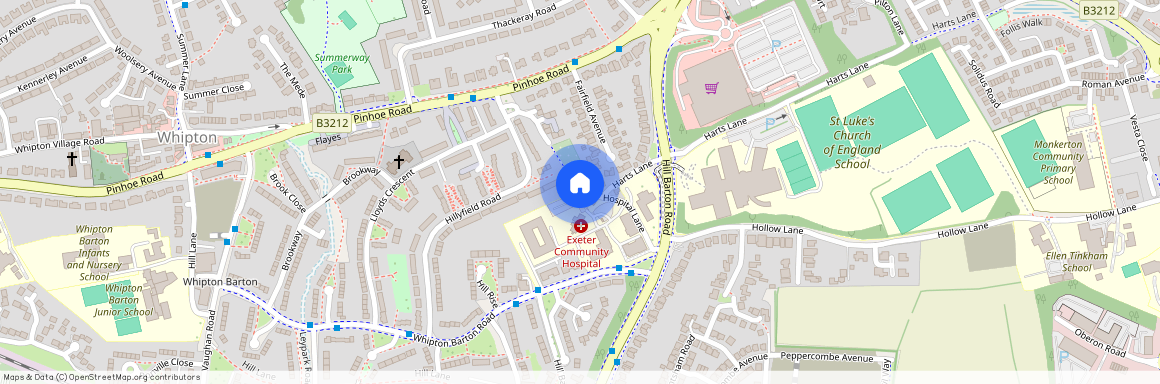 Hospital Lane, WHIPTON, Exeter