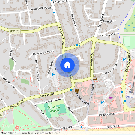 Abbey House, Queen Street, Seaton, EX12