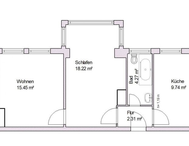 Wohnungsangebot Schilfbreite 30 - Foto 1