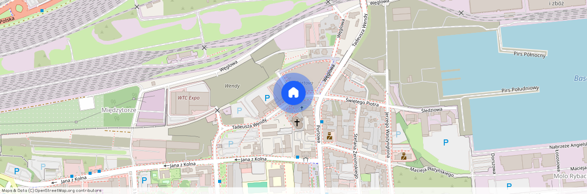 ul. Węglowa, Śródmieście, Gdynia, pomorskie