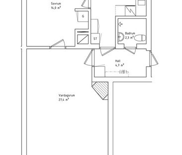 Norra Drottninggatan 41 A - Foto 2