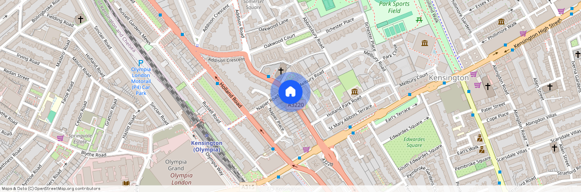 Addison Road, W14, London
