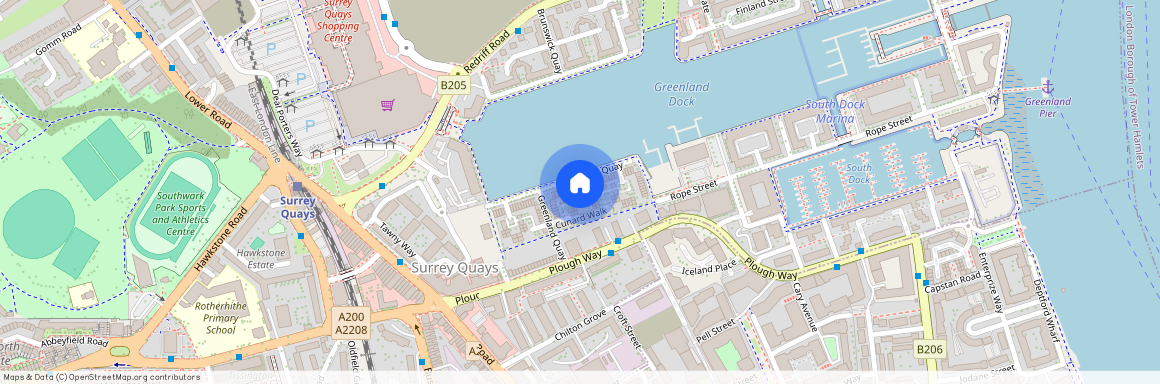 Trafalgar Close, Surrey Quays, SE16