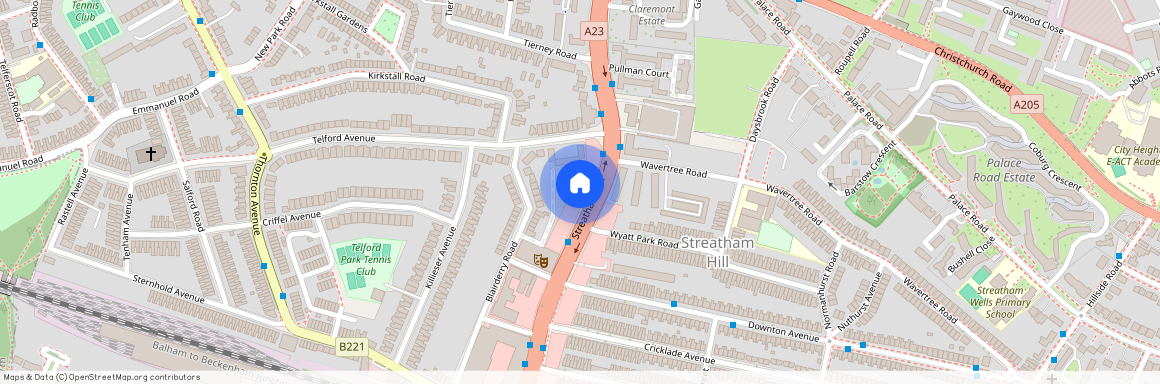 Streatham Hill, Telford Court Streatham Hill, SW2