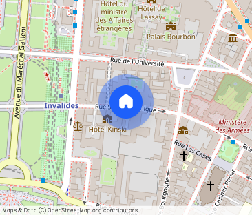 1 chambre, Invalides Paris 7e - Photo 1