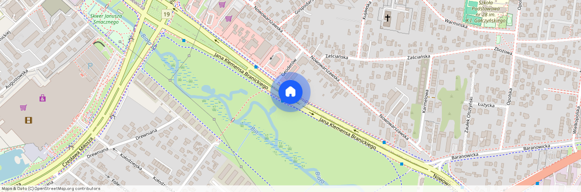 ul. Jana Klemensa Branickiego, Piasta II, Białystok, podlaskie