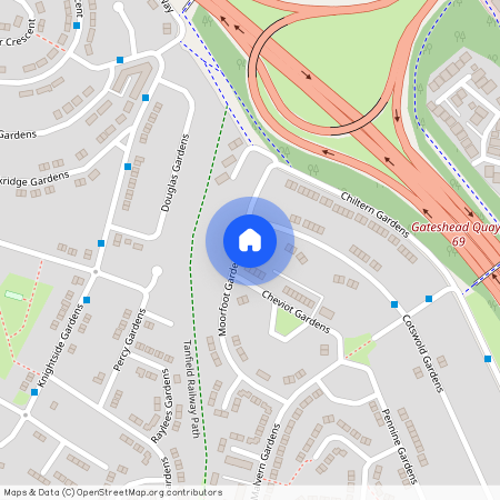 Moorfoot Gardens, Lobley Hill, NE11