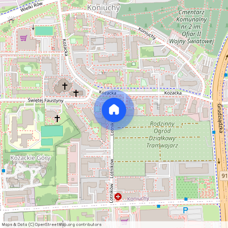 ul. Lotników, Koniuchy, Toruń, kujawsko-pomorskie