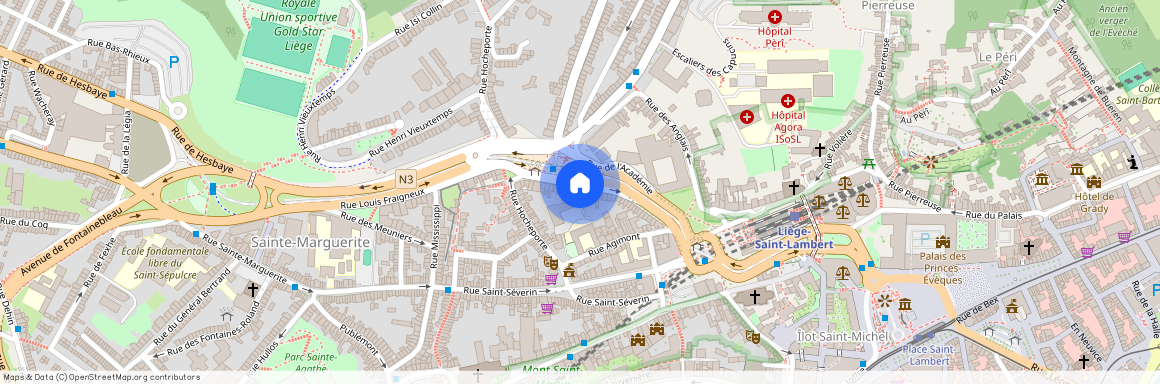 Rue De L'académie, 55, 001, 4000, Liège