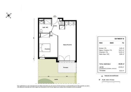 Location Appartement 2 pièces 39m² ROQUES 31120 - Photo 5