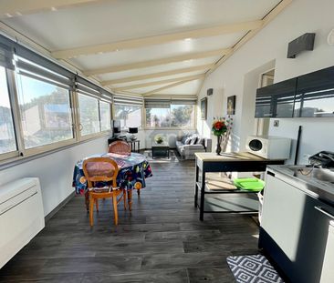 Appartement meublé T2 haut de Villa d'environ 45 m2 à louer à Carry... - Photo 3