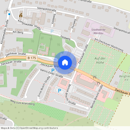 Zwickauer Str., 08412, Zwickauer Str.    Werdau