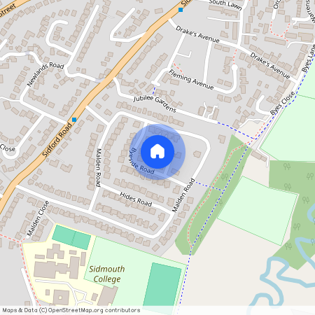 Byeside Road, Sidmouth, Devon