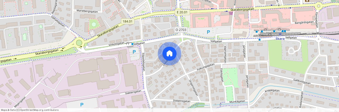 Oxbacksgatan, Skara