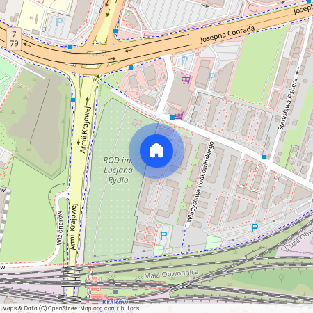 ul. Eljasza Walerego Radzikowskiego, Azory, Prądnik Biały, Kraków, małopolskie