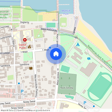 al. Lipowa, Puck, pucki, pomorskie