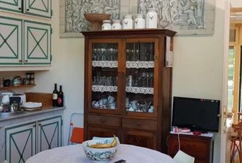 Appia Antica: Luxurious, fully furnished Villa with 5 Bedrooms, 5 baths, large private garden and swimming pool. Beautiful home is lush green setting close to the center. # 651