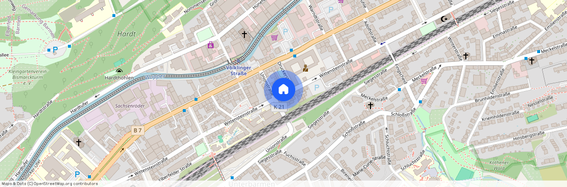 Wittensteinstraße, 42285 Wuppertal - Barmen