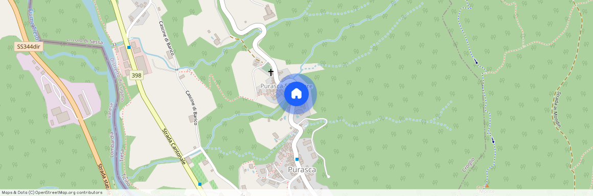 6989, Purasca, Via Purasca superiore
