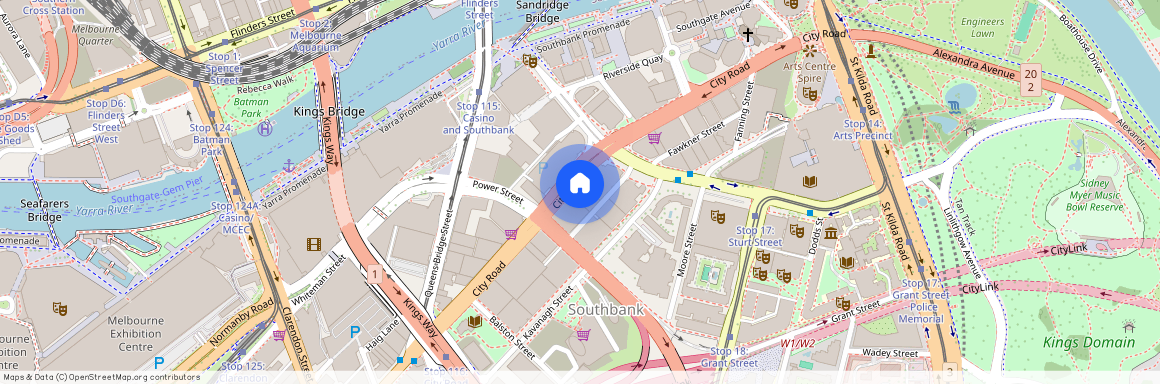 2708 (1B furnished)/135 City Road, Vic 3006, Southbank