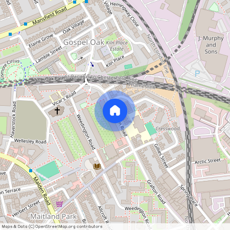 Grafton Rd, London NW5 4BH