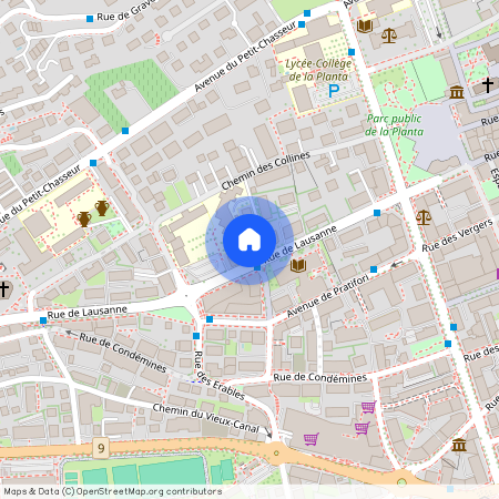 Rue de Lausanne 38, 1950, Sion