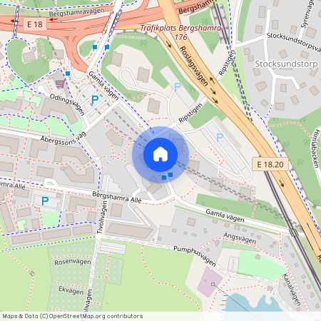 Gamla vägen, Solna