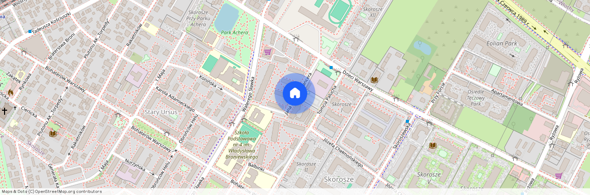 ul. Jana Marcina Szancera, Skorosze, Ursus, Warszawa, mazowieckie