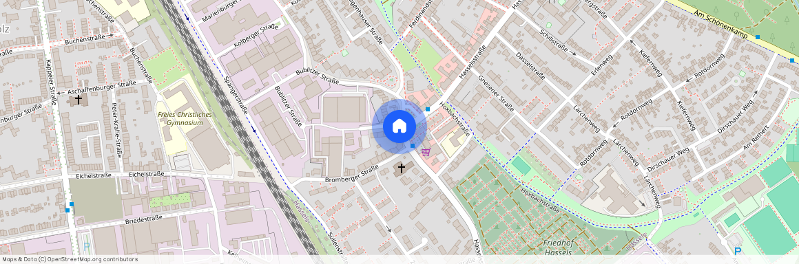 Hasselstraße 77, 40599 Düsseldorf - Hassels