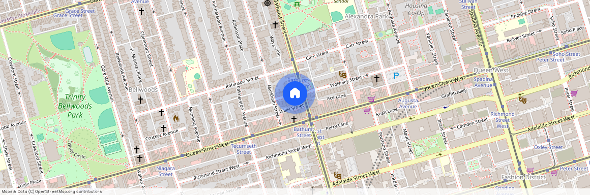 Origami Lofts, #502, 109 Wolseley Street, Toronto