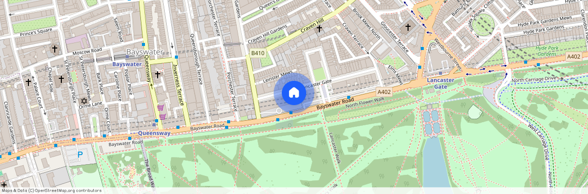 Lancaster Gate, London W2 3NH