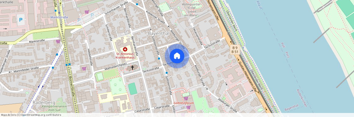 Tacitusstraße 12, 50968 Köln