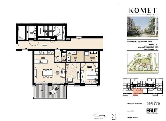 Appartement te huur - Photo 1