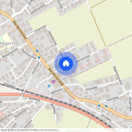 2558, Aegerten, Grenzstrasse