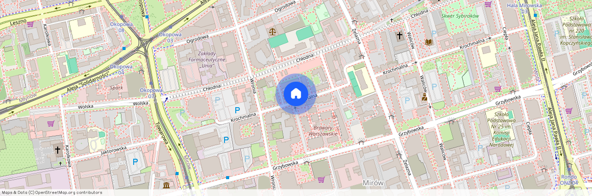 ul. Chłodna, Mirów, Wola, Warszawa, mazowieckie