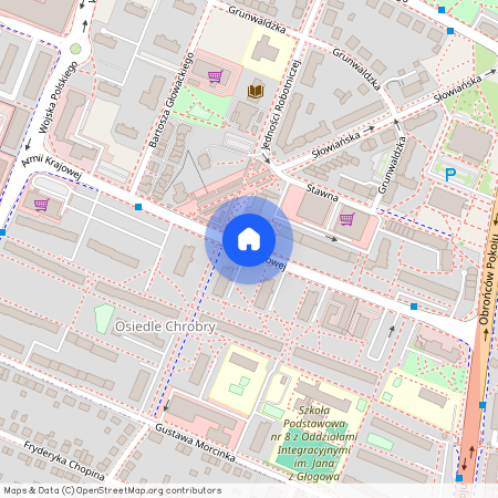 ul. Armii Krajowej, Głogów, głogowski, dolnośląskie