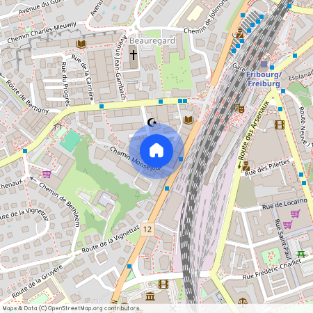 Chemin Monséjour 5, 1700 Fribourg