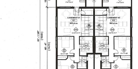 NOUVEAU! 6 Logements 4½ à Louer - Photo 3